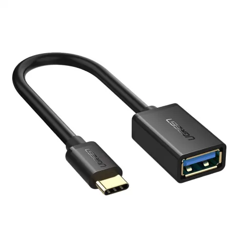 Ugreen USB-C male – USB-A female Black (30701)