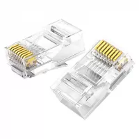 Ugreen 100 TEMAXIA plug connector RJ45 Clips RJ45 8(8) CAT 6 Διαφανές (60558) #2