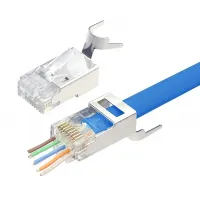 POWERTECH βύσμα RJ45 Cat 6a CAB-N286 copper open type 1.2mm 10τμχ #1