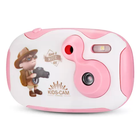 GBTIGER 1080P Mini Cute Kids Digital Camera with 1.44 inch Full Color Display light pink OEM