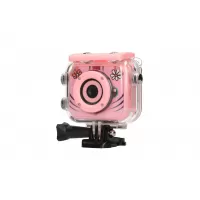 Extralink Kids Camera H18 Pink| Camera | 1080P 30fps, IP68, 2.0" screen