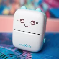 Maxlife MXTP-100 Zink Εκτυπωτής για Φωτογραφίες με Bluetooth μπλε #10