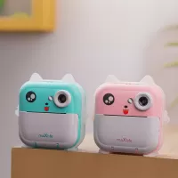 Compact Φωτογραφική μηχανή με οθόνη 2.4" Θερμικής εκτύπωσης μπλε #3