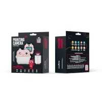 Maxlife printing camera MXPC-100 pink – Παιδική ψηφιακή φωτογραφική μηχανή στιγμιαίας εκτύπωσης σε ροζ χρώμα #1