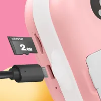 Maxlife printing camera MXPC-100 pink – Παιδική ψηφιακή φωτογραφική μηχανή στιγμιαίας εκτύπωσης σε ροζ χρώμα #6