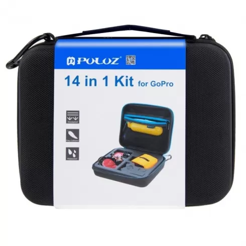 Puluz 13 in 1 Accessories Ultimate Combo Kits for sports cameras PKT13 #7
