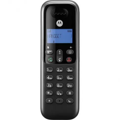 Motorola T511+ Black (Ελληνικό Μενού) Ασύρματο τηλέφωνο με τηλεφωνητή, φραγή αριθμών, ανοιχτή ακρόαση και Do Not Disturb #1