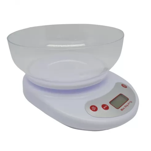 Ζυγαριά κουζίνας ΚΕ-1 5kg - Λευκό