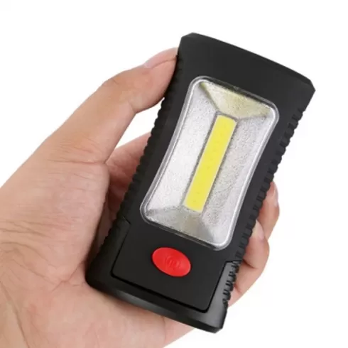 OEM ZJ-919 Multifunctional Portable COB Magnetic Work Light Black #4