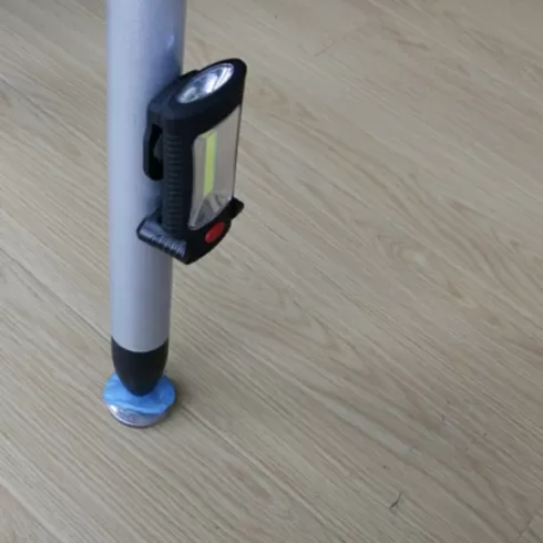 OEM ZJ-919 Multifunctional Portable COB Magnetic Work Light Black #7