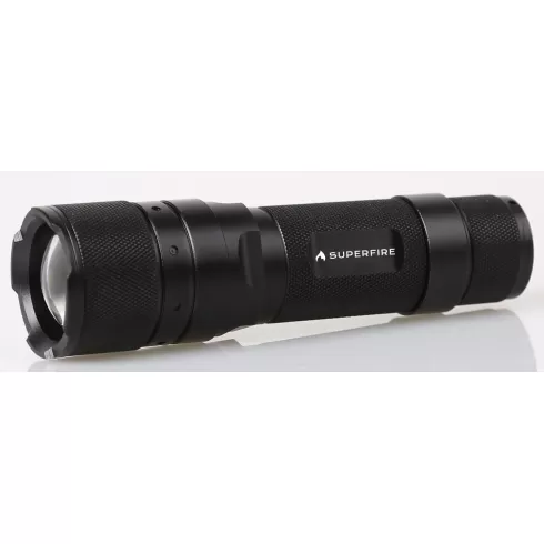 Φακός- Flashlight Superfire F3-L2, ZOOM, 570lm, 260m #1