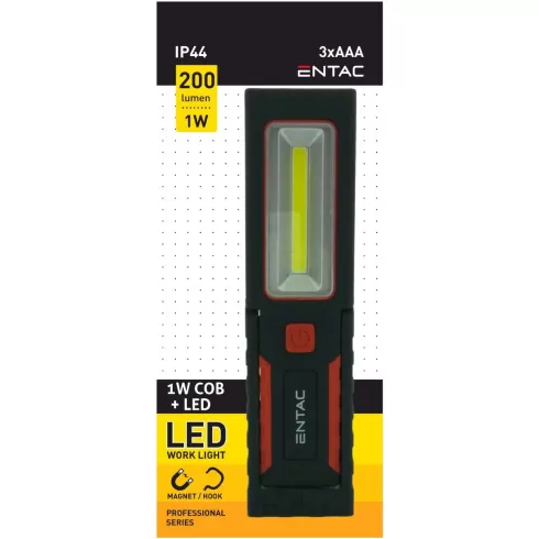 ENTAC ΦΑΚΟΣ WORKLIGHT 1W EWL-1W-COB-PL #5
