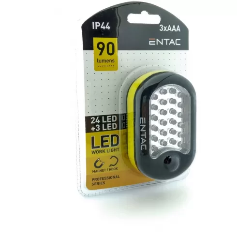 Entac Φακός Εργασίας 24 LED EWL-24LED-PL #1
