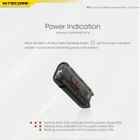 NiteCore φακός led tip se μπρελόκ επαναφορτιζόμενος μαύρος 700lm #2