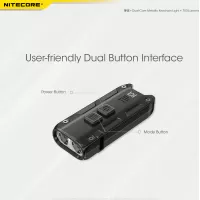 NiteCore φακός led tip se μπρελόκ επαναφορτιζόμενος μαύρος 700lm #1