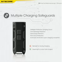 NiteCore φακός led tip se μπρελόκ επαναφορτιζόμενος μαύρος 700lm #3