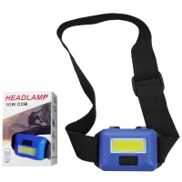 Φακός κεφαλής 10w με led Strip 5x4x1.5cm 1 τεμάχιο Homie 108490 τυχαίο-χρώμα-σχέδιο-επιλογή