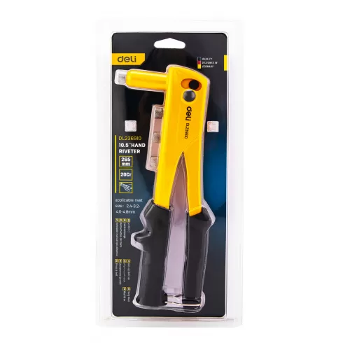 Hand Riveter Deli Tools EDL236910 (yellow)  πριτσιναδόρος #7
