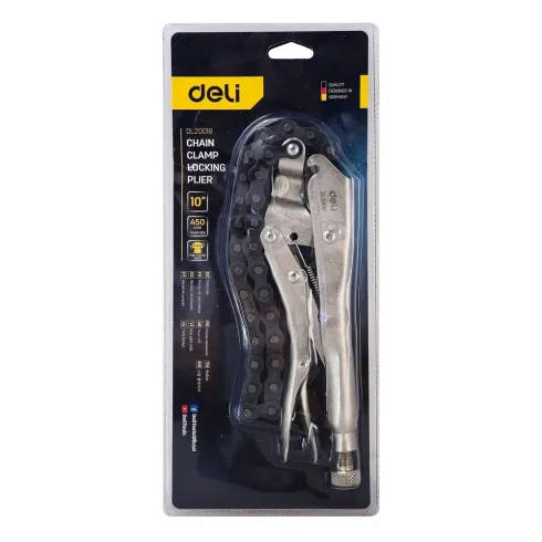 DELI αλυσοκάβουρας DL20018 10"/250mm 450mm αλυσίδα #1