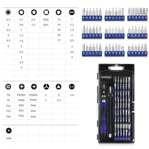 58 in 1 Precision Screwdriver Set Professional Repair Tools for Various Devices #3