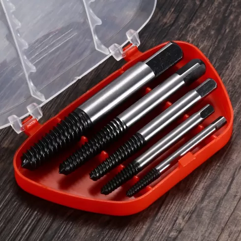 Εξωλκέας Βιδών 5PCS 3mm-19mm Screw Extractor Set Small Tool #3