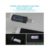 SUNSHINE USB tester φόρτισης SS-302A V/A/Time/mAh #5