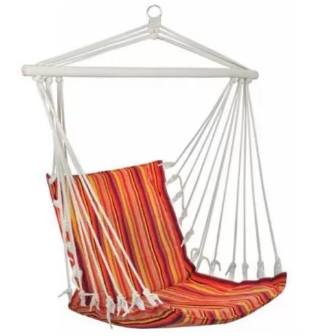 Μονή Αιώρα Πολυθρόνα Brazilian Garden Hammock Hanging Swinging Chair  μεγίστου βάρους 120 Kg, 56x47cm