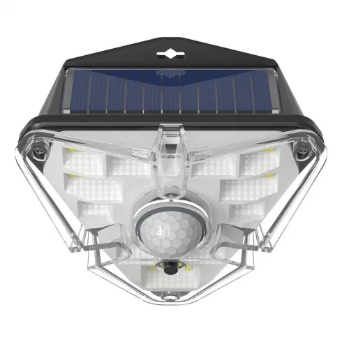 Baseus Ηλιακή λάμπα LED εξωτερικού χώρου με αισθητήρα κίνησης - Μαύρο (DGNEN-A01)