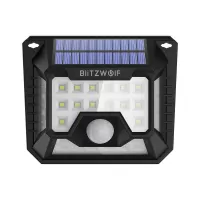 BlitzWolf® BW-OLT3 Solar Wall Light 2Pcs with 270°Wide Lighting Area, 32 Bright LEDs, 120°PIR Sensor, 1200mAh High Capacity and IP64 Waterproof #2