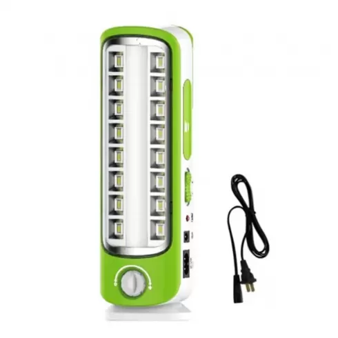 OEM Επαναφορτιζόμενο LED Φωτιστικό Ασφαλείας με Μπαταρία YJ-6817 - ΠΡΑΣΙΝΟ