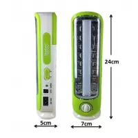 OEM Επαναφορτιζόμενο LED Φωτιστικό Ασφαλείας με Μπαταρία YJ-6817 - ΜΠΛΕ #1