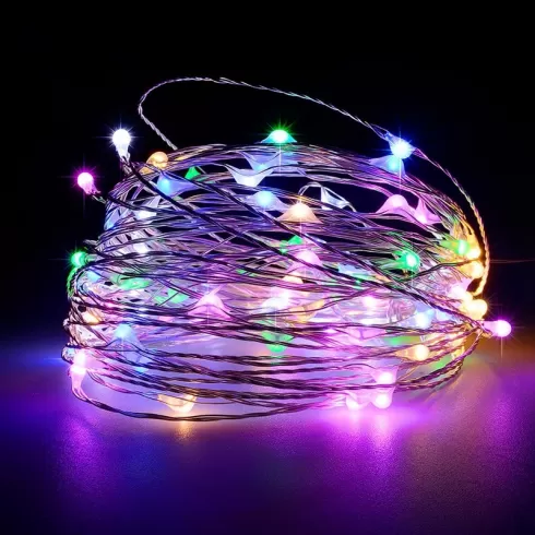 Battery Operated Garland Indoor Outdoor Home Decoration Strip Light multicolor 30led