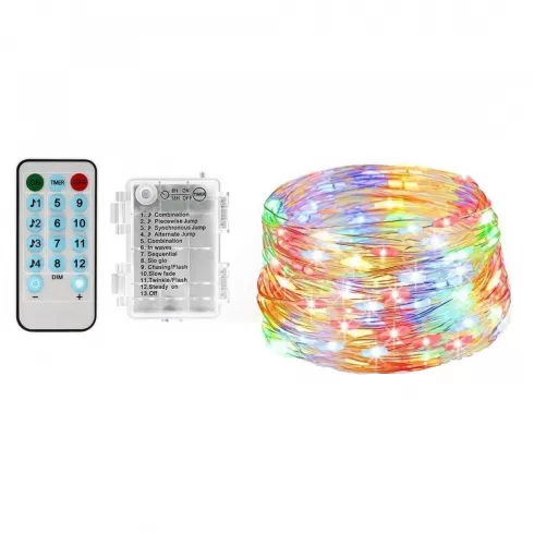 Battery Box 20 Meters Light String 200 LED Waterproof Creative Party