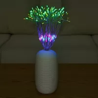 LH - BOM - YHD198M 198 LEDs multicolor Hanging Starburst Light with Remote Control - Κρεμαστά διακοσμητικά πολύχρωμα Led με τηλεχειριστήριο #9
