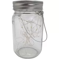 Entac Ηλιακό IP44 Μπουκάλι 20 LED Ψείρες Θερμό #2