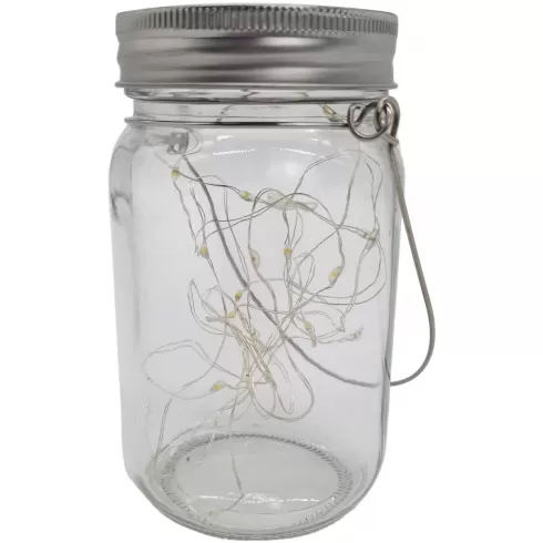 Entac Ηλιακό IP44 Μπουκάλι 20 LED Ψείρες Θερμό #2