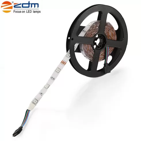 Ταινία LED RGB 2m SMD με Τηλεχειριστήριο ΟΕΜ ZDM USB 5V Flexible Discoloration RGB 2835 LED String Lamp with Remote Control #6