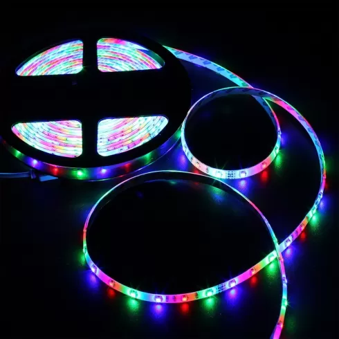 Ταινία LED RGB 2m SMD με Τηλεχειριστήριο ΟΕΜ ZDM USB 5V Flexible Discoloration RGB 2835 LED String Lamp with Remote Control #8
