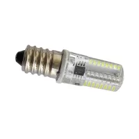 OMTO 3014 SMD LED Lamp E14 64 Led 220V Crystal Lighting Bi-pin Light 5W Cool White #2