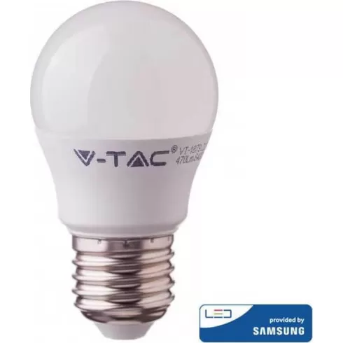 V-TAC Λάμπα LED E27 G45 Samsung SMD 7W Ψυχρό λευκό 6400K