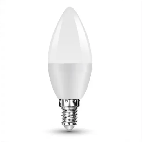 V-TAC Λάμπα LED Κερί E14 SMD 7W - Θερμό λευκό 3000K