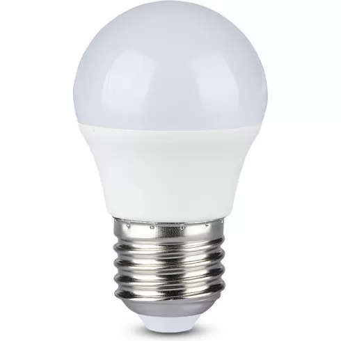 V-TAC Λάμπα LED E27 G45 SMD 5.5W Θερμό λευκό 2700K CRI>95 SKU: 7491