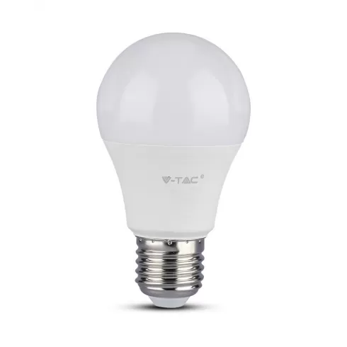 V-TAC Λάμπα LED E27 A60 Samsung Chip SMD 6.5W Φυσικό λευκό 4000K High Lumens