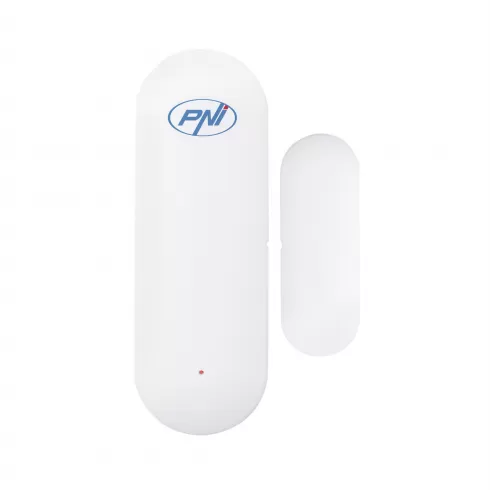 Έξυπνη μαγνητική επαφή PNI Safe House PG07 για παρακολούθηση θυρών και παραθύρων μέσω Διαδικτύου, συμβατή με την εφαρμογή Tuya, αυτόνομη ή συσχετισμένη με το σύστημα συναγερμού PNI PG600, PNI HS650 και HS600