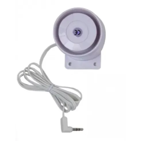 Pni Ενσύρματη εσωτερική σειρήνα 100db για panel συναγερμού με jack είσοδο 5V