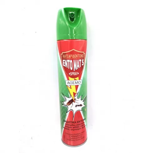 Summertiempo Ento Mat S Spray για Κατσαρίδες / Μυρμήγκια / Σκόρος / Ψύλλους 300ml 42-2632