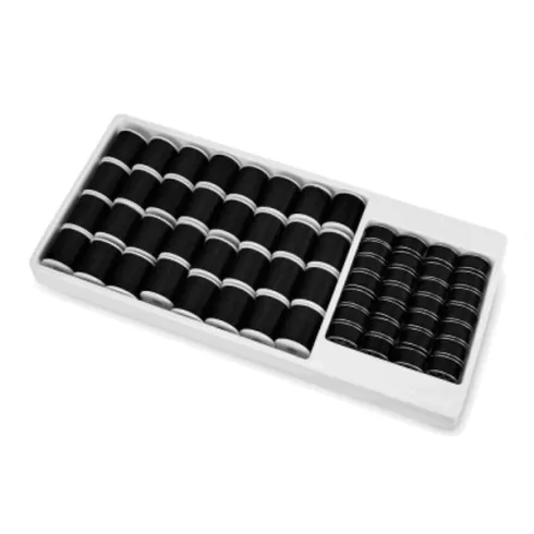  60 καρούλια μαύρη κλωστή 60PCS Reel Thread Hand Stitching Polyester Sewing Line