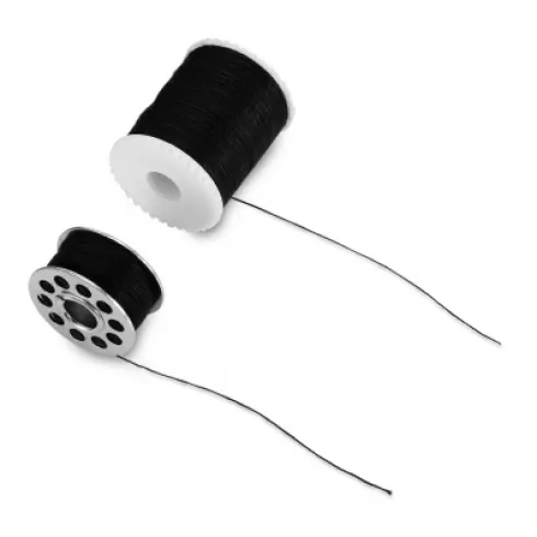  60 καρούλια μαύρη κλωστή 60PCS Reel Thread Hand Stitching Polyester Sewing Line #1