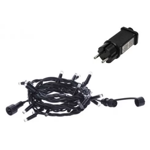 Entac χριστουγεννιάτικα λαμπάκια επεκτεινόμενα IP44 240 LED πολύχρωμα 24m με τροφοδοτικό #1