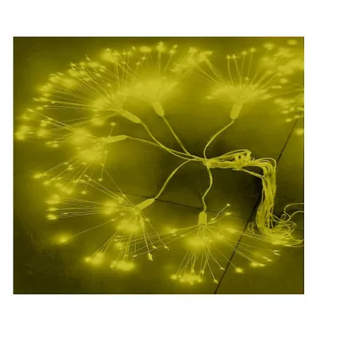 Χριστουγεννιάτικα διακοσμητικά φωτάκια με ίνες – 5m – ΘΕΡΜΟ ΧΡΩΜΑ – 210979